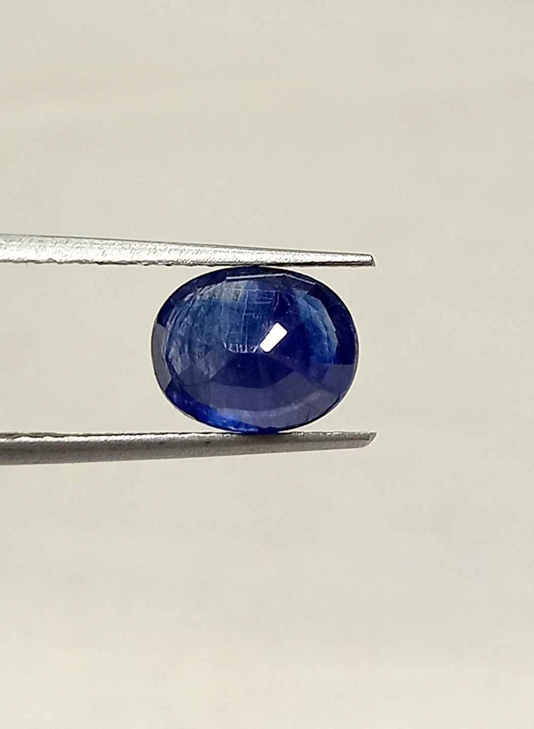3.84 Cts Blue Sapphire Natural Gemstone Oval Cut 10.14*8.10 MM BS190