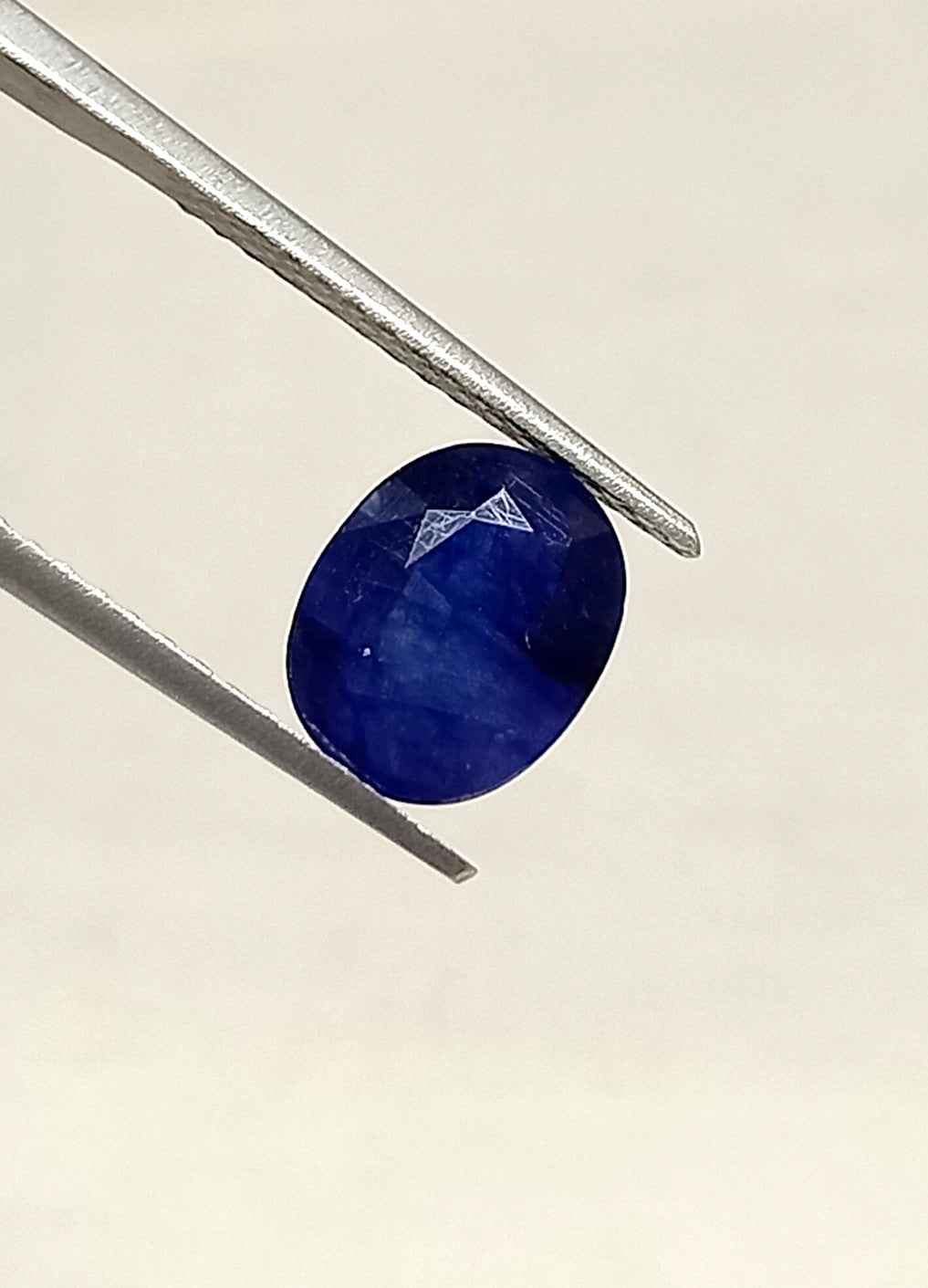 3.84 Cts Blue Sapphire Natural Gemstone Oval Cut 10.14*8.10 MM BS190
