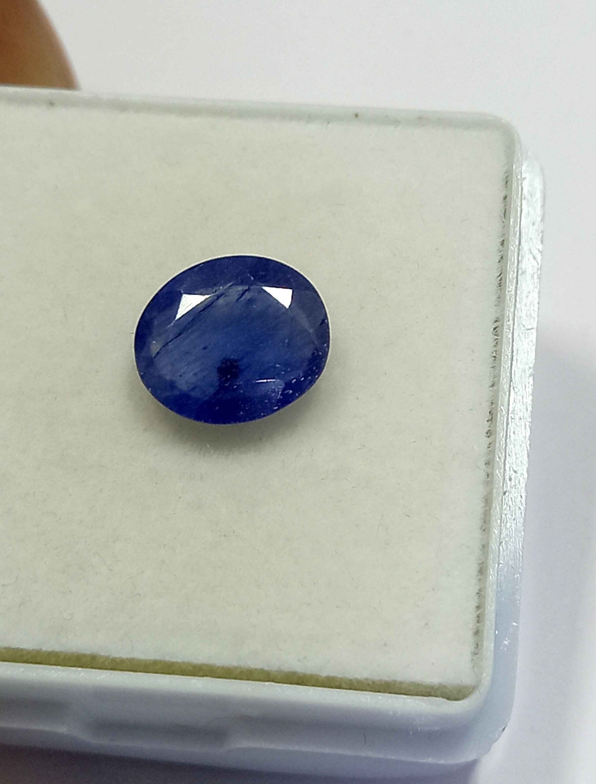 1.85 Cts Natural Burma Blue Sapphire Gemstone Oval Cut 8.4*7.3 MM R20