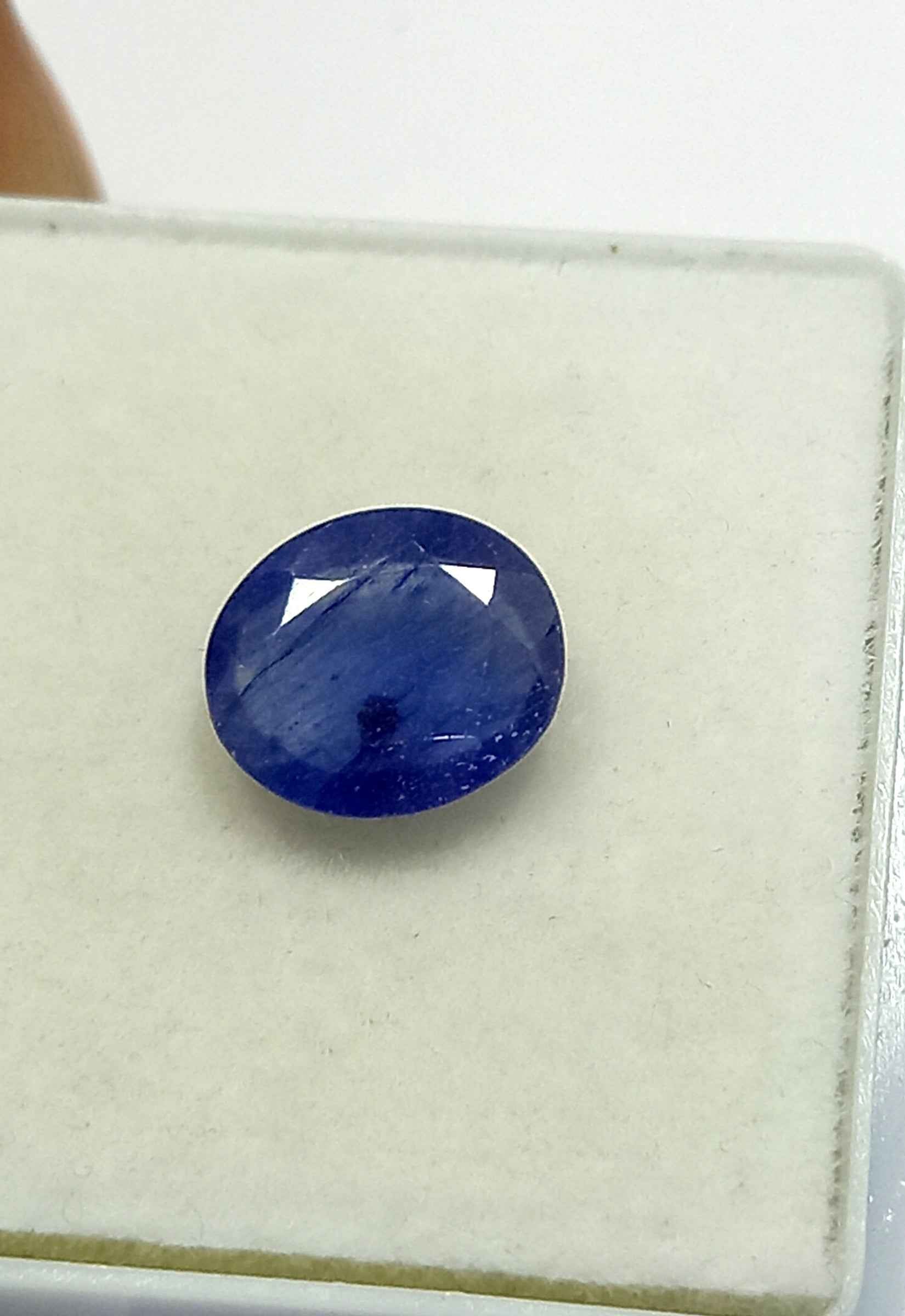1.85 Cts Natural Burma Blue Sapphire Gemstone Oval Cut 8.4*7.3 MM R20