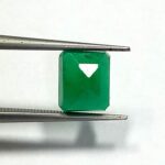 1.09 Cts Zambian Natural Emerald Gemstone Emerald Cut 6.5*5.4 MM EM531