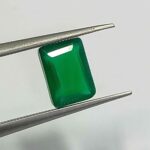 0.90 Cts Emerald Natural Zambian Gemstone Emerald Cut 6.8*5 MM EM747
