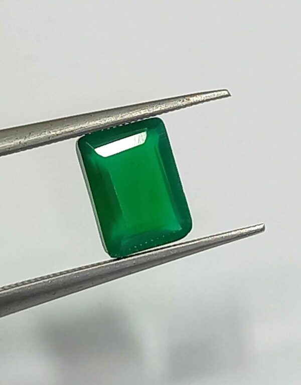 0.90 Cts Emerald Natural Zambian Gemstone Emerald Cut 6.8*5 MM EM747