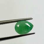 2.00 Cts Emerald Natural Zambian Gemstone Pear Cut 10.0*7.9 MM EM762