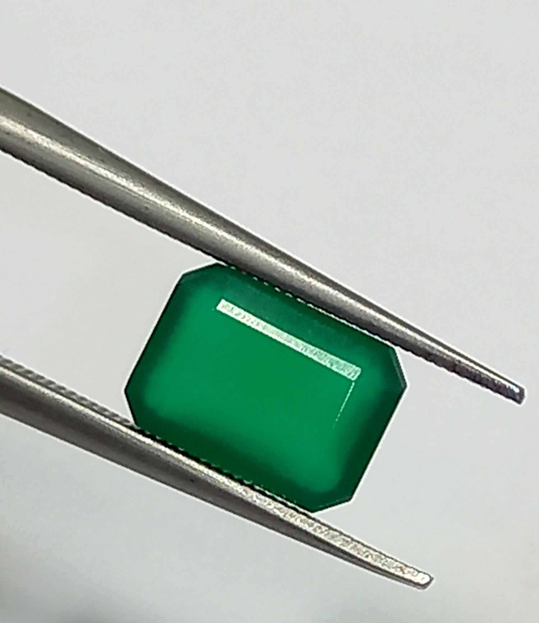 1.05 Cts Emerald Cut Natural zambian Emerald Gemstone 7.1*5.2 MM EM749