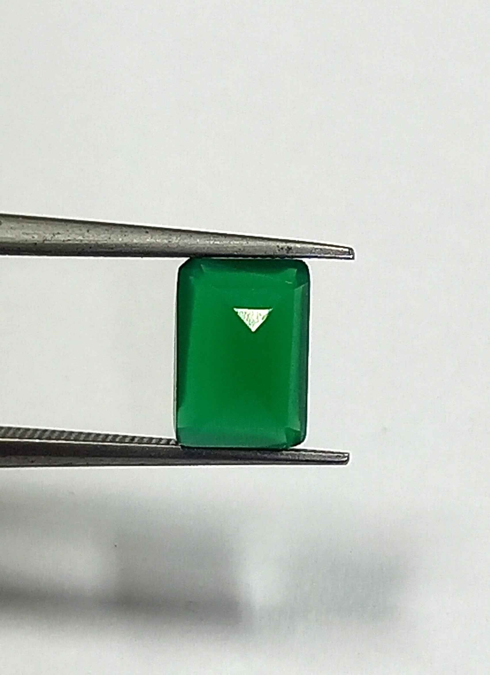 1.04 Cts Natural Zambian Emerald Gemstone Emerald Cut 7.1*5 MM EM746