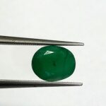 1.19 Cts Zambian Emerald Natural Gemstone Oval Cut 7.3*5.9 MM EM504