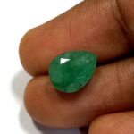 2.20 Cts Zambian Natural Emerald Gemstone Pear Cut 10.3*8 MM EM26