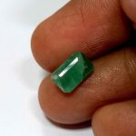 1.55 Cts Octagon Cut Natural Zambian Emerald Gemstone 8.0*5.1 MM EM160