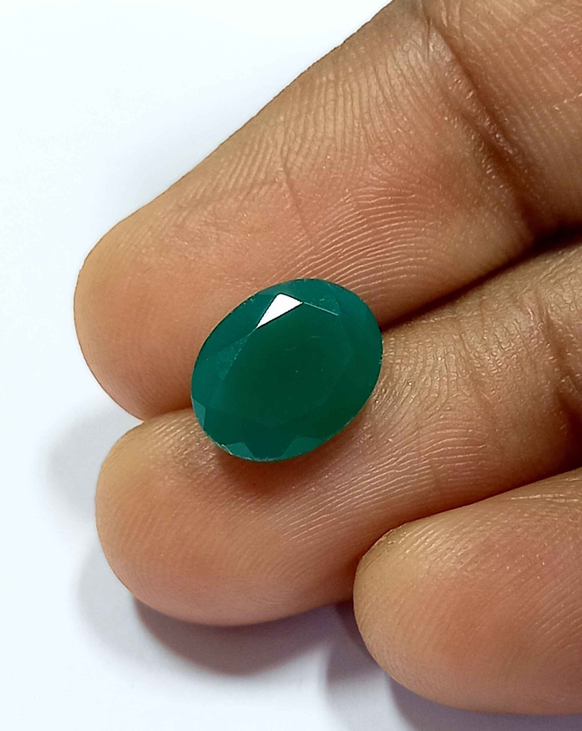 2.30 Cts Emerald Natural Zambian Gemstone Oval Cut 9.9*7.8 MM EM763