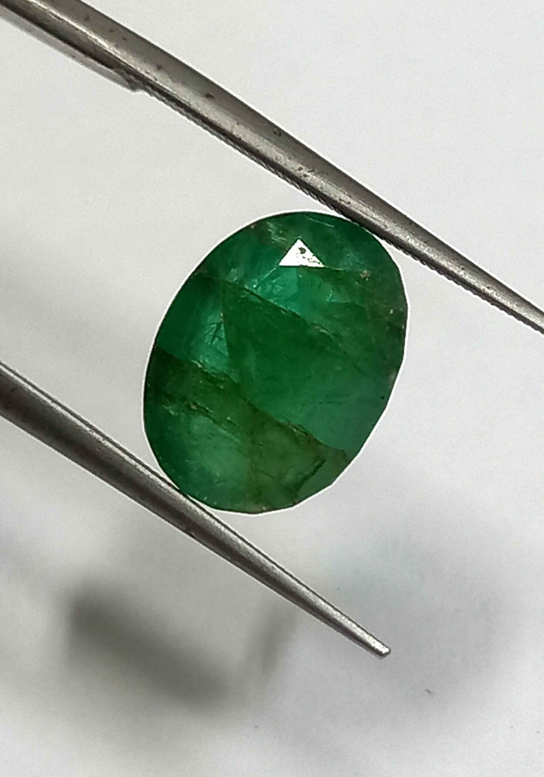 3.34 Cts Natural Zambian Emerald Gemstone Oval Cut 10.7*8.2 MM EM510