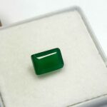 1.04 Cts Natural Zambian Emerald Gemstone Emerald Cut 7.1*5 MM EM746