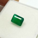 0.90 Cts Emerald Natural Zambian Gemstone Emerald Cut 6.8*5 MM EM747