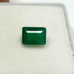 0.98 Cts Natural Zambian Emerald Gemstone Emerald Cut 7.0*5.1 MM EM748