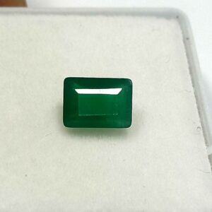 0.98 Cts Natural Zambian Emerald Gemstone Emerald Cut 7.0*5.1 MM EM748