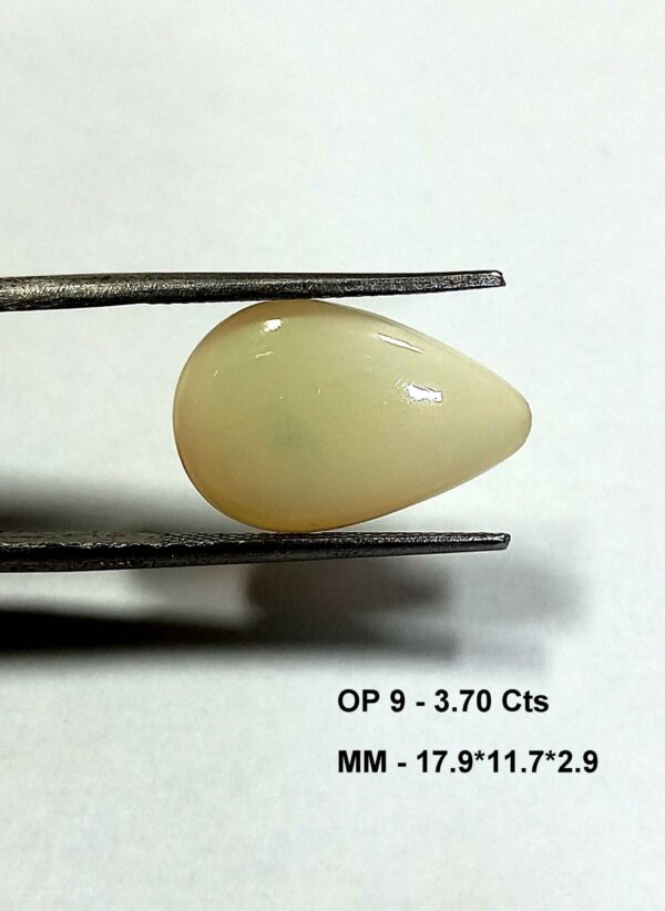 3.70 Cts Natural Australian Opal Gemstone Pear Cabochon 17.9*11.7 MM OP9
