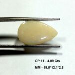 4.09 Cts Natural Australian Opal Gemstone Pear Cabochon 19.5*12.1 MM OP11