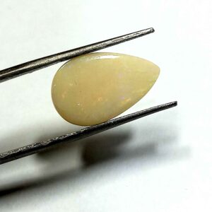4.09 Cts Natural Australian Opal Gemstone Pear Cabochon 19.5*12.1 MM OP11