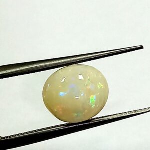 1.30 Cts Natural Australian Opal Gemstone Oval Cabochon 7.9*6.8 MM OP22