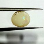 1.30 Cts Natural Australian Opal Gemstone Oval Cabochon 7.9*6.8 MM OP22