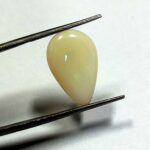 3.70 Cts Natural Australian Opal Gemstone Pear Cabochon 17.9*11.7 MM OP9