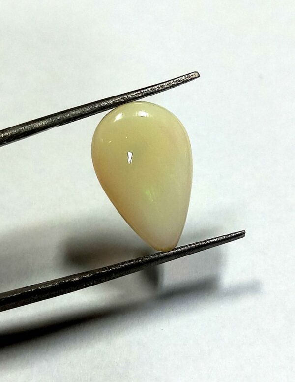 3.70 Cts Natural Australian Opal Gemstone Pear Cabochon 17.9*11.7 MM OP9