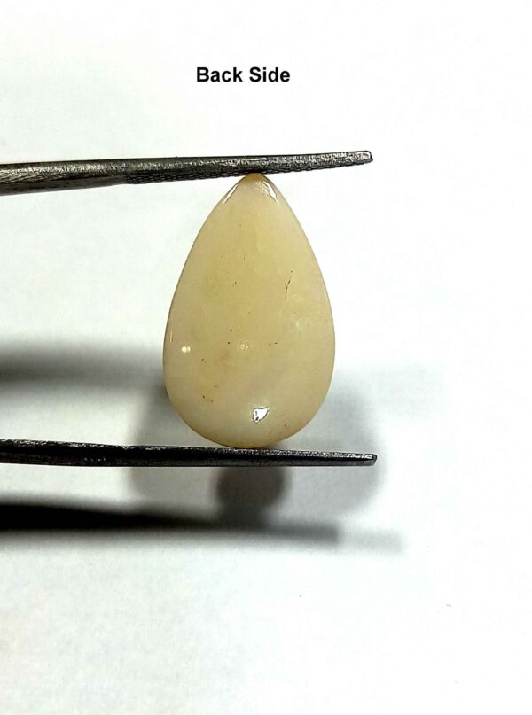 4.09 Cts Natural Australian Opal Gemstone Pear Cabochon 19.5*12.1 MM OP11