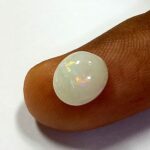 1.30 Cts Natural Australian Opal Gemstone Oval Cabochon 7.9*6.8 MM OP22