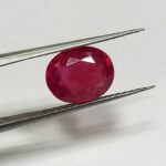 5.25 Cts Oval Cut Natural Pink Ruby Gemstone 10.7*8.8 MM R111