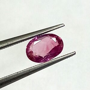 0.53 Cts Natural Burma Pink Ruby Gemstone Oval Cut 5.7*4 MM R208
