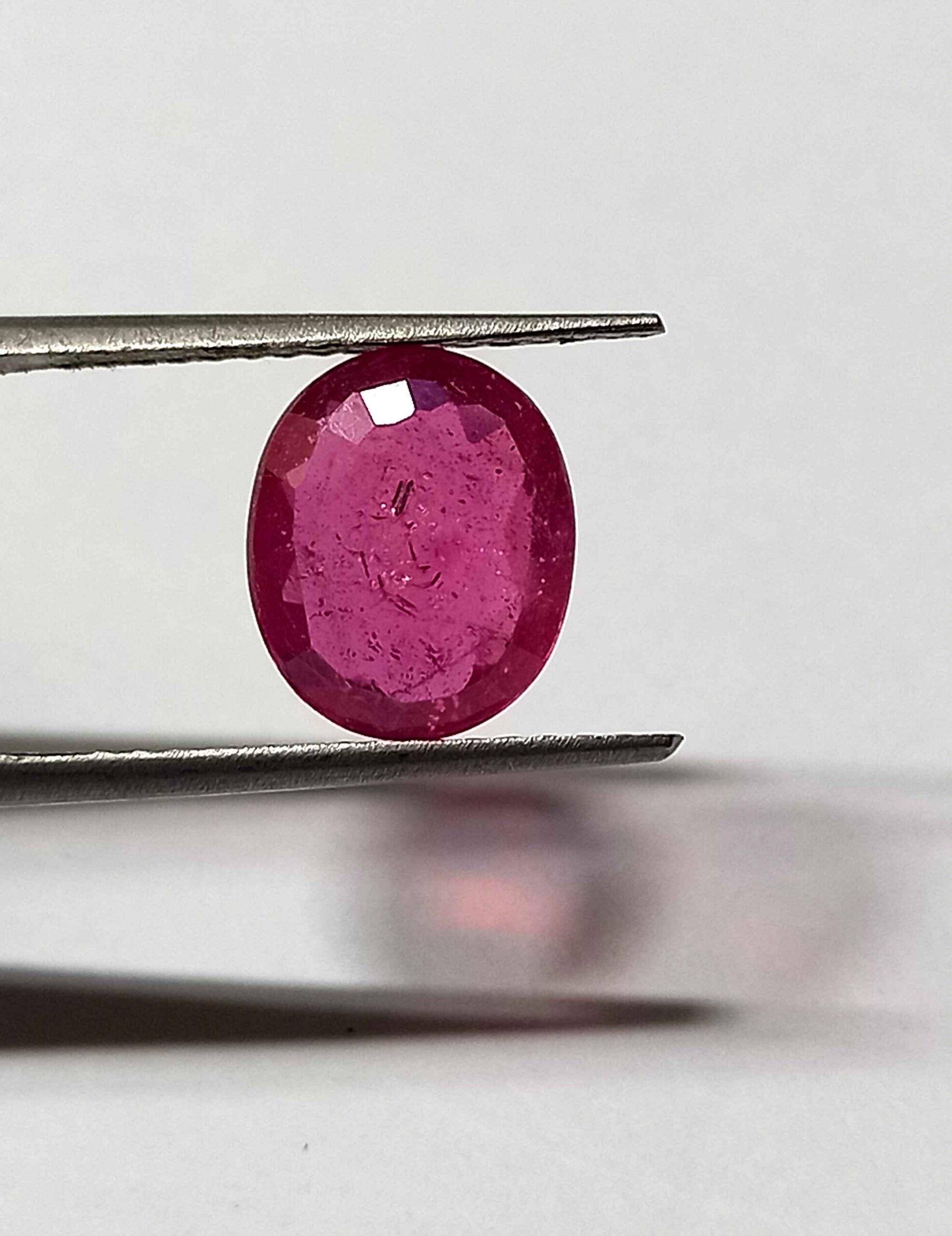 4.50 Cts Oval Cut Natural Pink Ruby Gemstone 11.4*9.5 MM R89