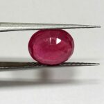 5.25 Cts Oval Cut Natural Pink Ruby Gemstone 10.7*8.8 MM R111
