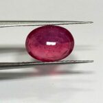 5.25 Cts Natural Pink Ruby Gemstone Oval Cut 11.6*8.6 MM R103
