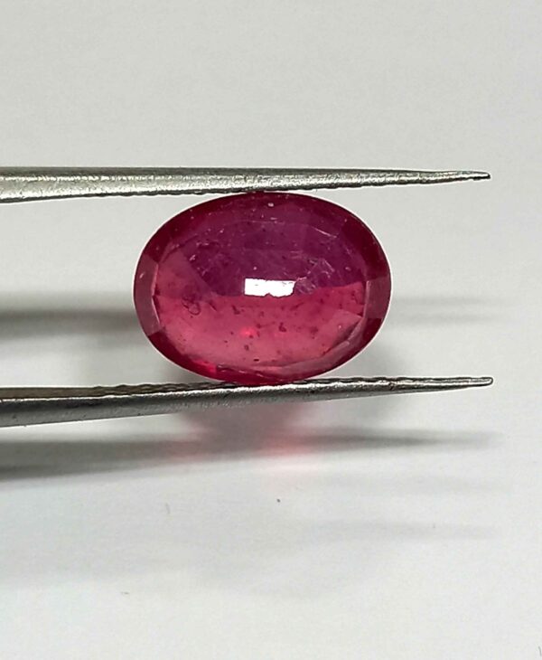 5.25 Cts Natural Pink Ruby Gemstone Oval Cut 11.6*8.6 MM R103