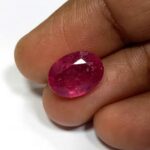 5.25 Cts Natural Pink Ruby Gemstone Oval Cut 11.6*8.6 MM R103