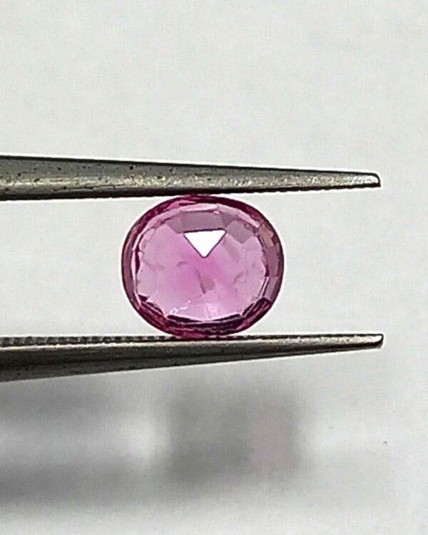 0.61 Cts Natural Burma Pink Ruby Gemstone Oval Cut 5.0*4.4 MM R186