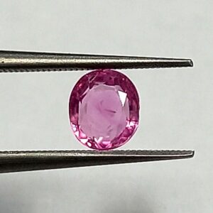 0.61 Cts Natural Burma Pink Ruby Gemstone Oval Cut 5.0*4.4 MM R186