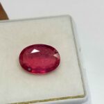 3.35 Cts Natural Pink Ruby Gemstone Oval Cut 11.5*8.3 MM R110