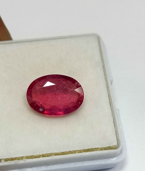 3.35 Cts Natural Pink Ruby Gemstone Oval Cut 11.5*8.3 MM R110