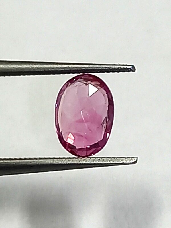 0.53 Cts Natural Burma Pink Ruby Gemstone Oval Cut 5.7*4 MM R208