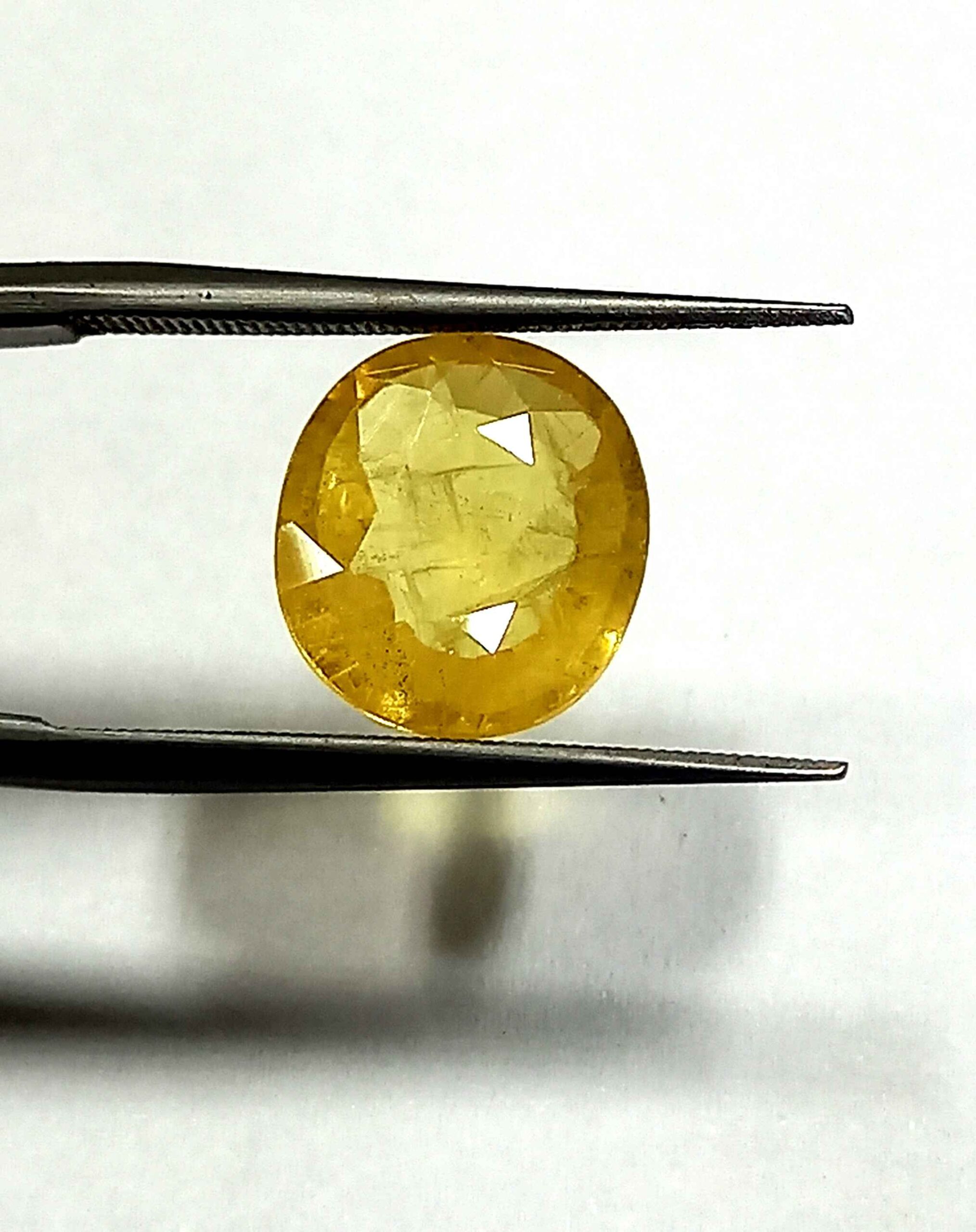 NATURALYELLOWSAPPHIRE4_0c7ee170-1f26-4c99-b775-b9619446b7be 3.65 Cts Natural Bangkok Yellow Sapphire Oval Cut Gemstone 10*9 MM YS25