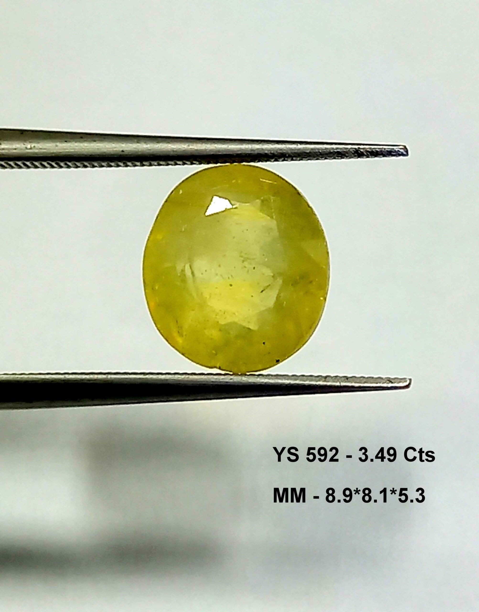 NATURALYELLOWSAPPHIREGEMSTONE1_a402dc24-1096-4905-811d-e414dbe7ba8c 3.49 Cts Oval Cut Natural Bangkok Yellow Sapphire Gemstone 8.9*8.1 MM YS592