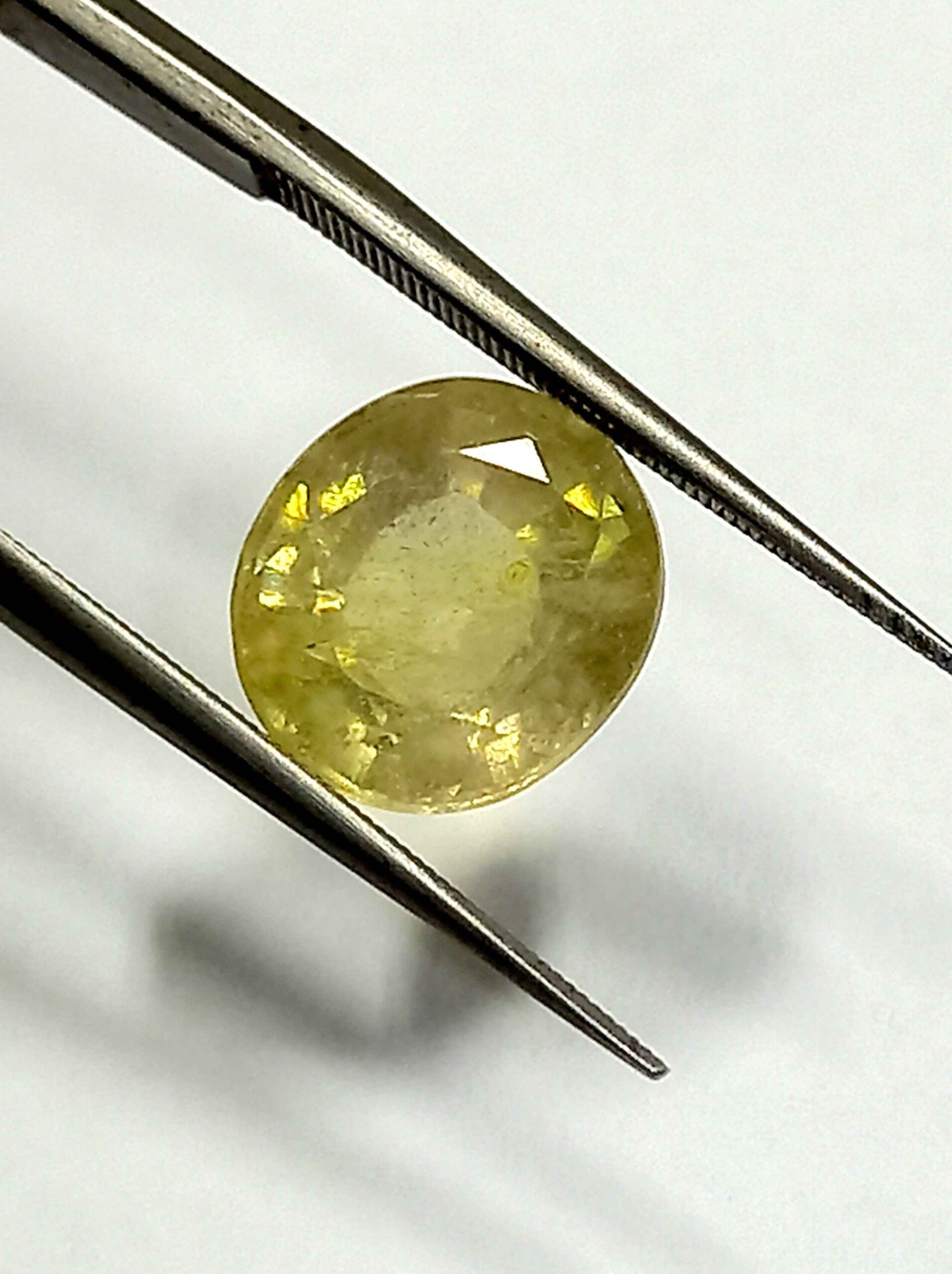 NATURALYELLOWSAPPHIREGEMSTONE3_7fbf8df4-7cb7-425d-9278-5b497f374c0c 4.37 Cts Oval Cut Natural Bangkok Yellow Sapphire Gemstone 10.1*8.7 MM YS600
