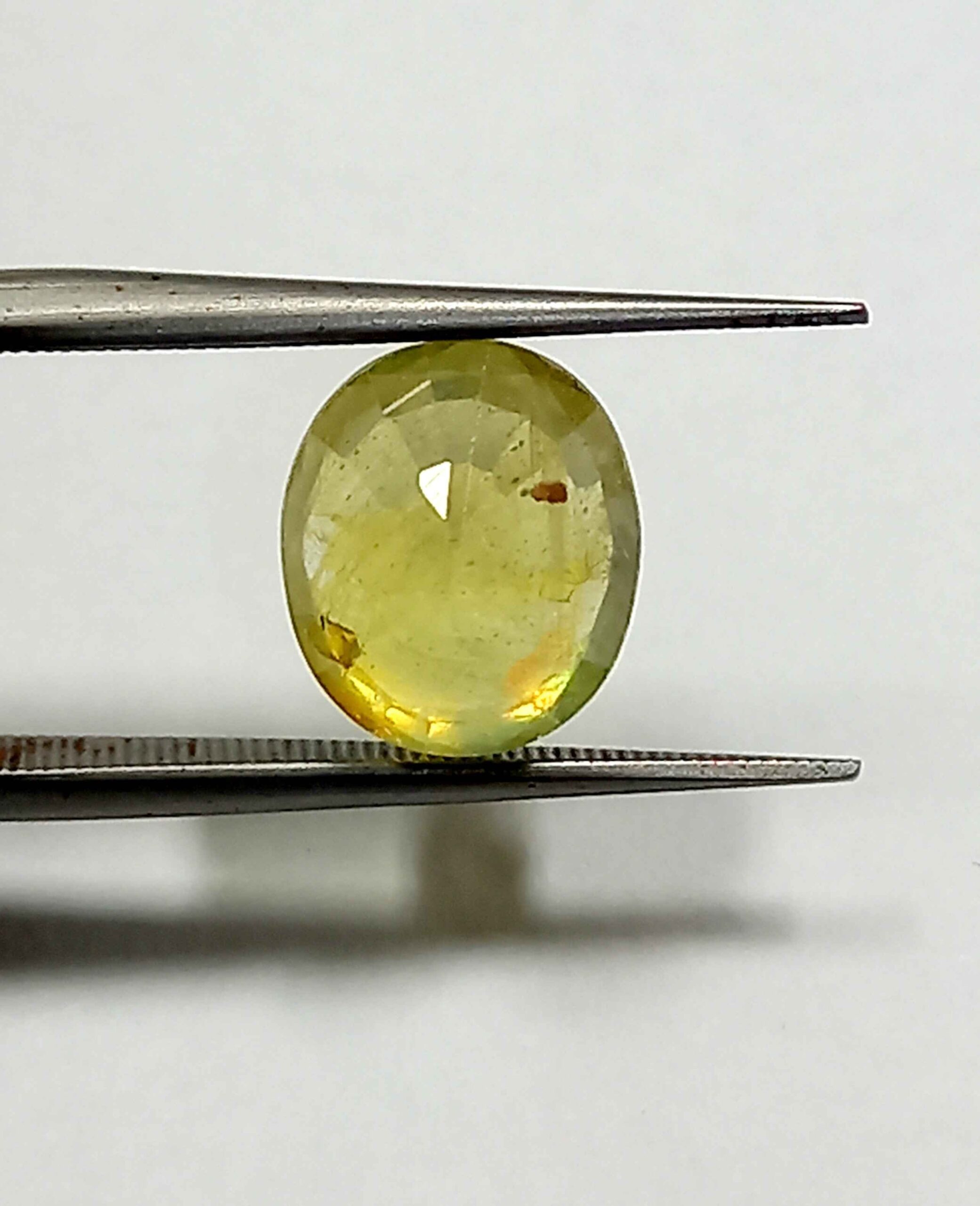 NATURALYELLOWSAPPHIREGEMSTONE4_c119a709-c235-4506-8a72-72af5f21d8cf 3.70 Cts Natural Bangkok Yellow Sapphire Gemstone Oval Cut 9.4*8 MM YS586