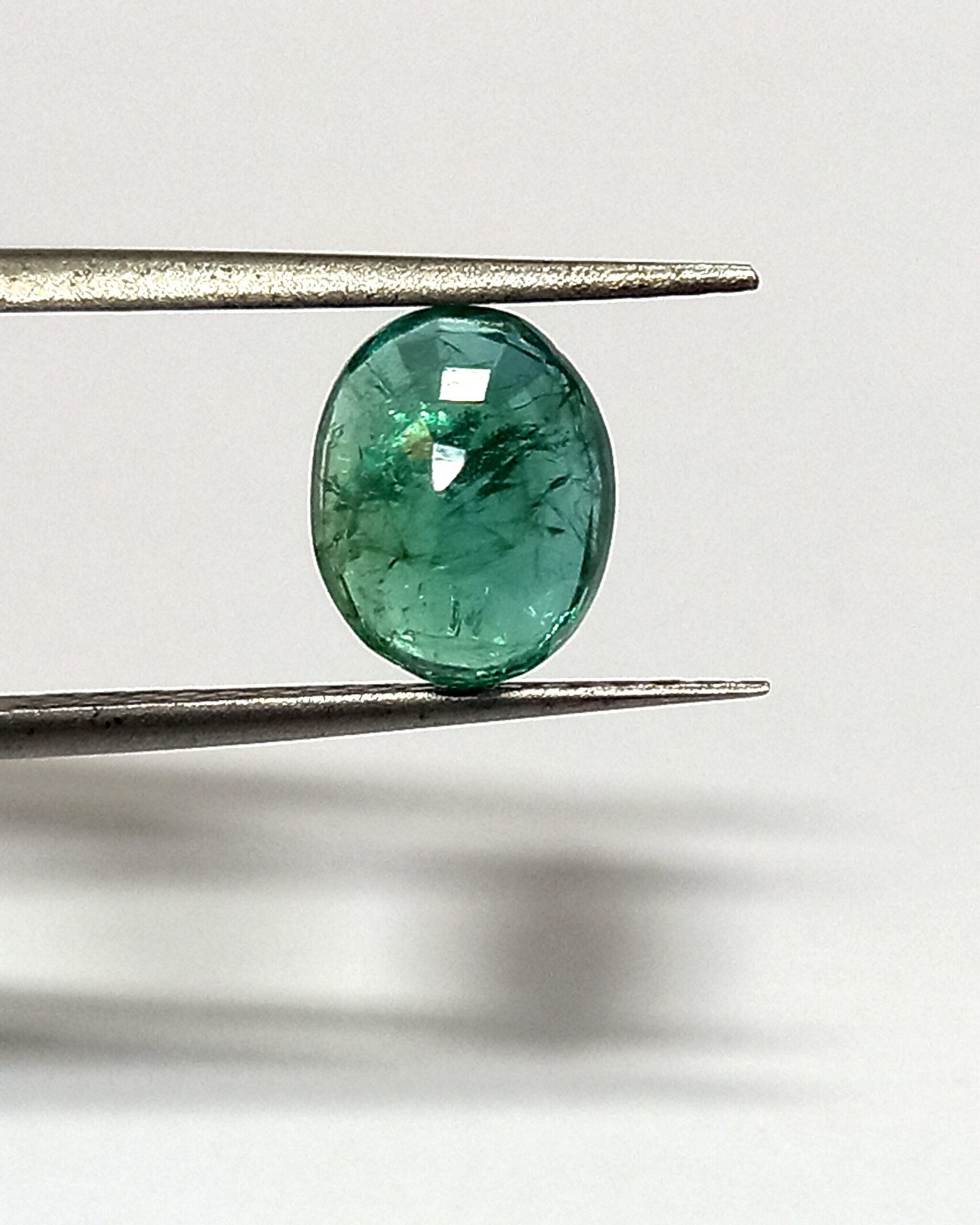 2.54 Cts Natural Zambian Emerald Gemstone Oval Cut 9.0*7.3 MM EM559 - Image 5
