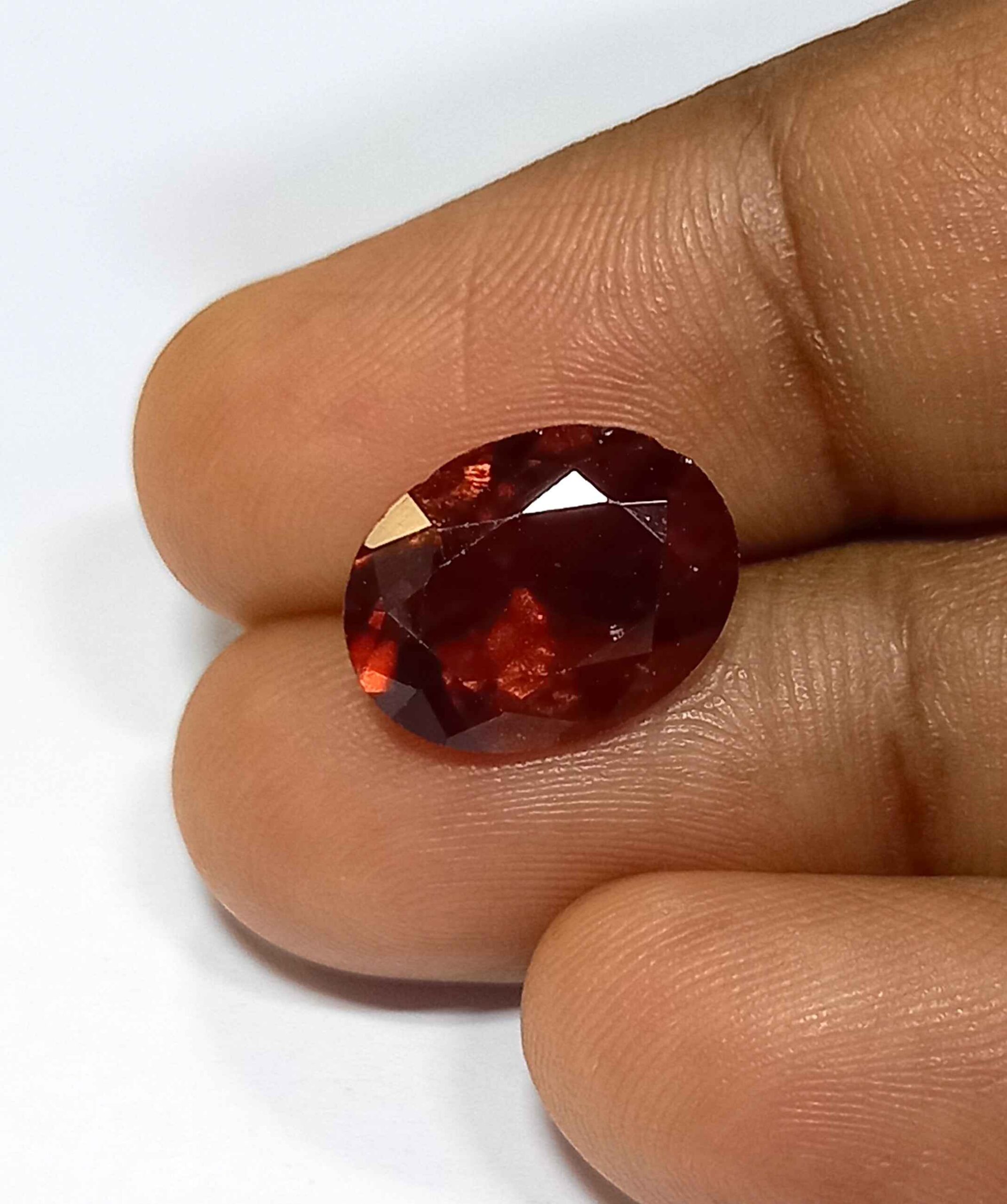 Natural Hessonite Garnet Gemstone6