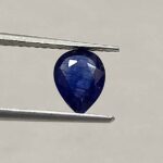 1.62 Cts Pear Cut Natural Blue Sapphire Gemstone 8.84*6.73 MM BS245