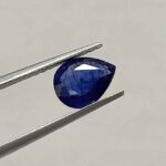 1.62 Cts Pear Cut Natural Blue Sapphire Gemstone 8.84*6.73 MM BS245