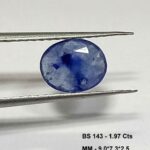 1.97 Cts Natural Burma Blue Sapphire Gemstone Oval Cut 9*7.3 MM BS143