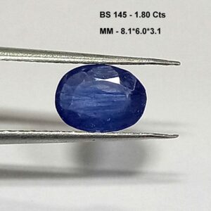 1.80 Cts Natural Burma Blue Sapphire Gemstone Oval Cut 8.1*6 MM BS145